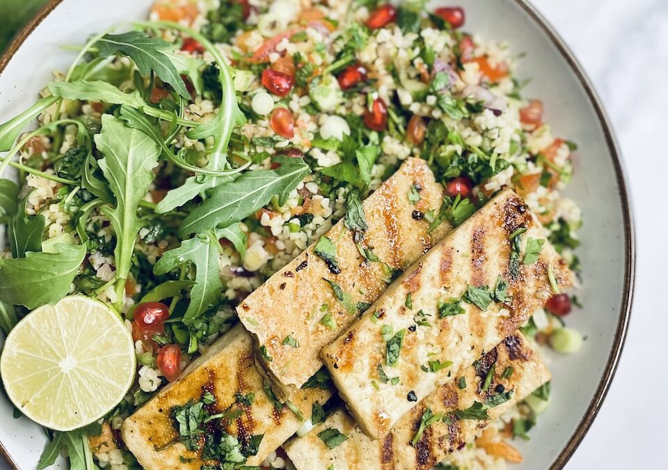 Tabbouleh with Maple & Lime Tofu