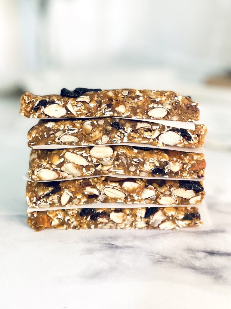 Almond & Cherry Granola Bars