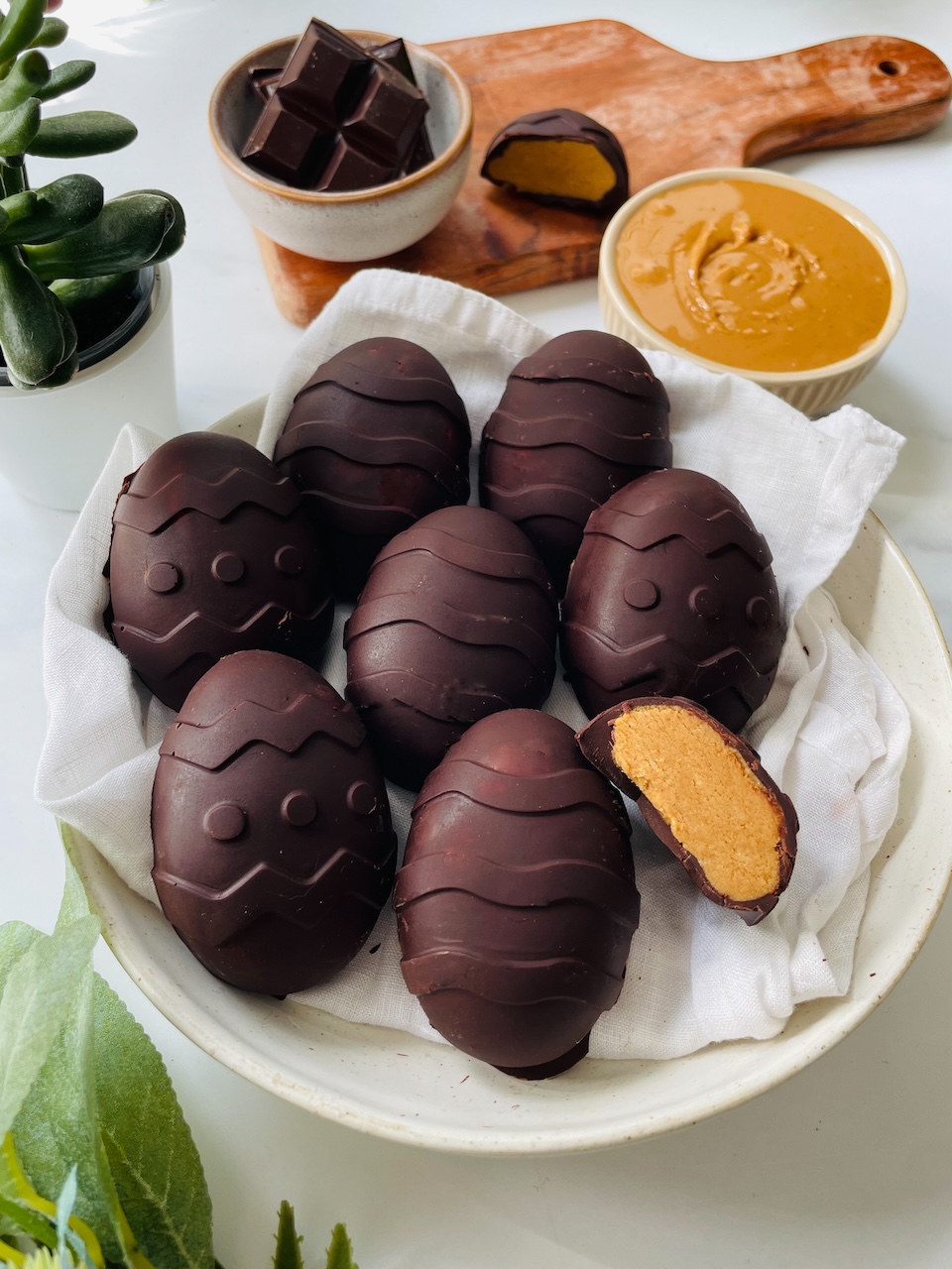 Peanut Butter Easter Eggs
