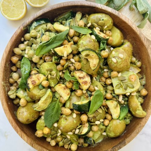 super greens potato salad