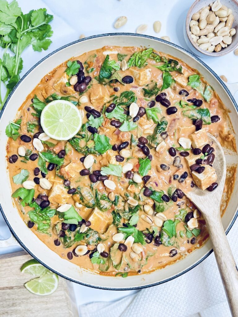 Creamy Tofu Peanut Stew