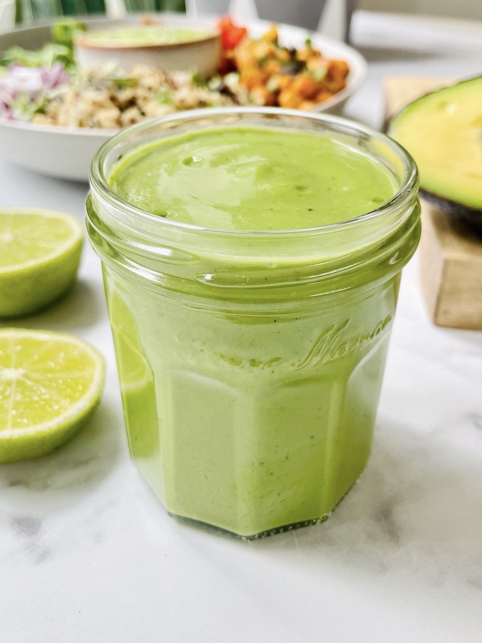 lime avocado dressing