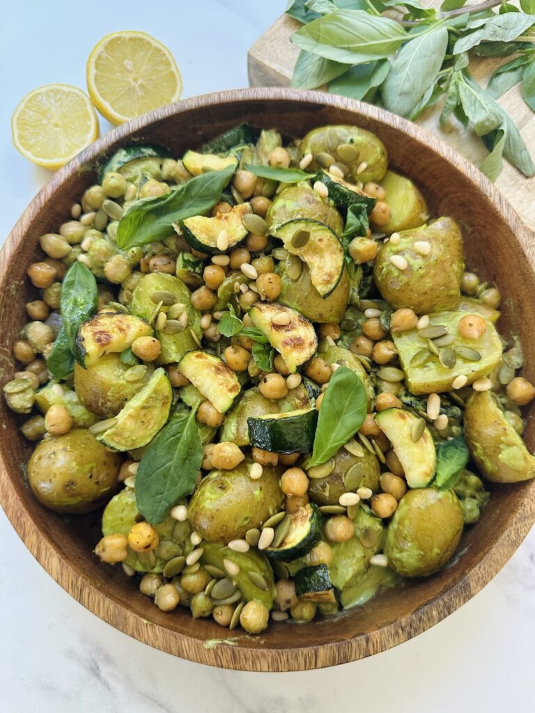 super greens potato salad