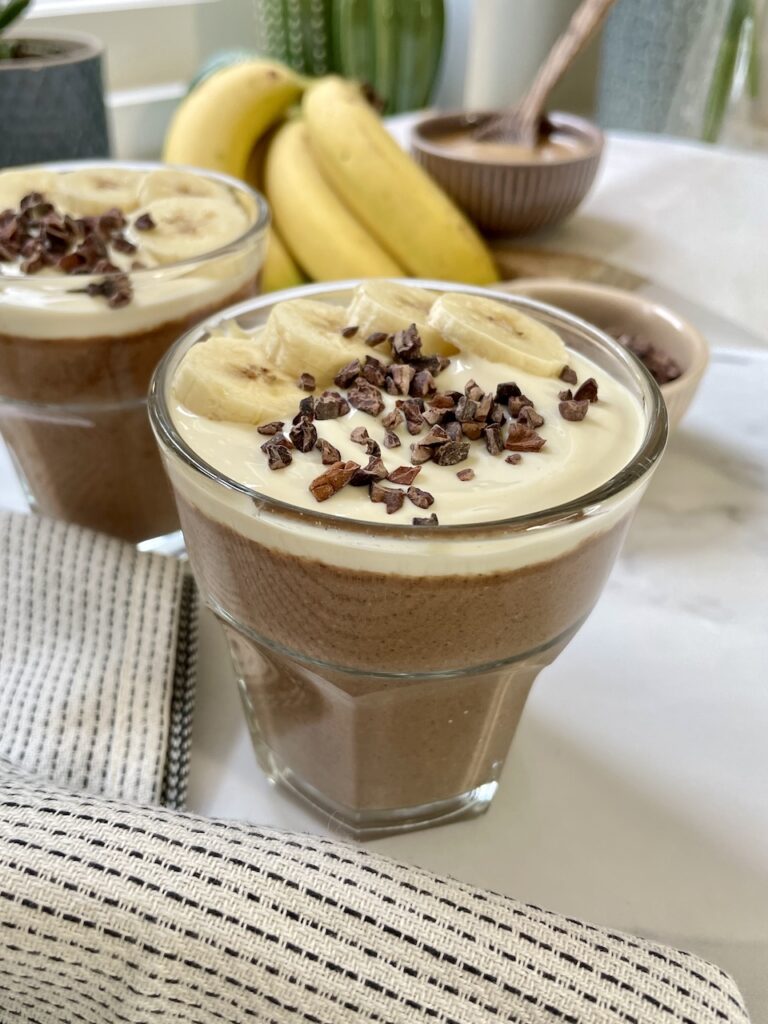 chocolate protein puddings