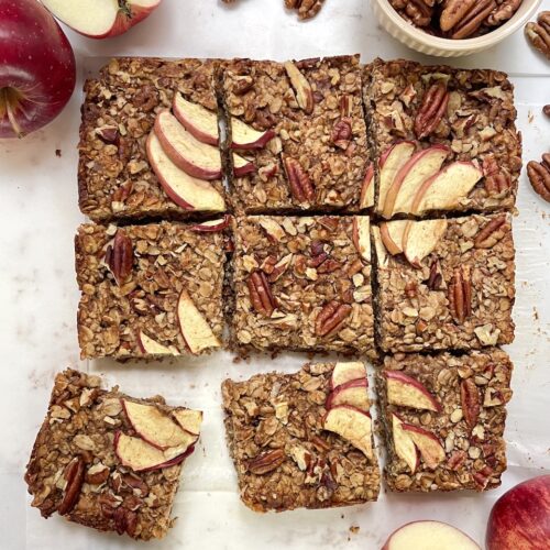 Apple pecan bars
