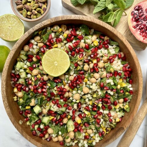 pearl cous cous salad