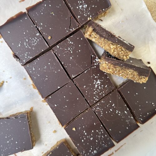 no bake macadamia bars