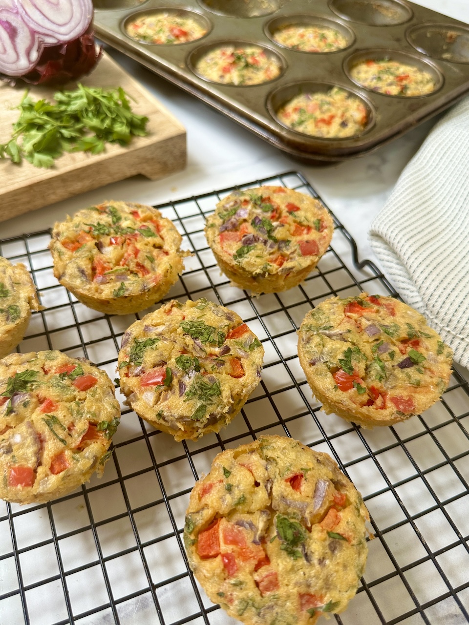 No Egg Mini Frittatas
