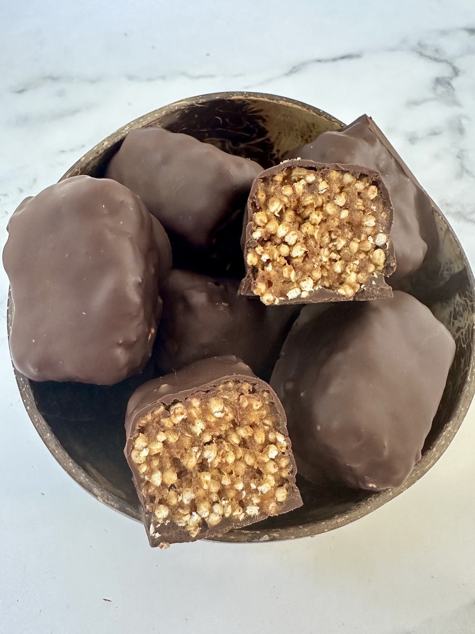 puffed quinoa bars