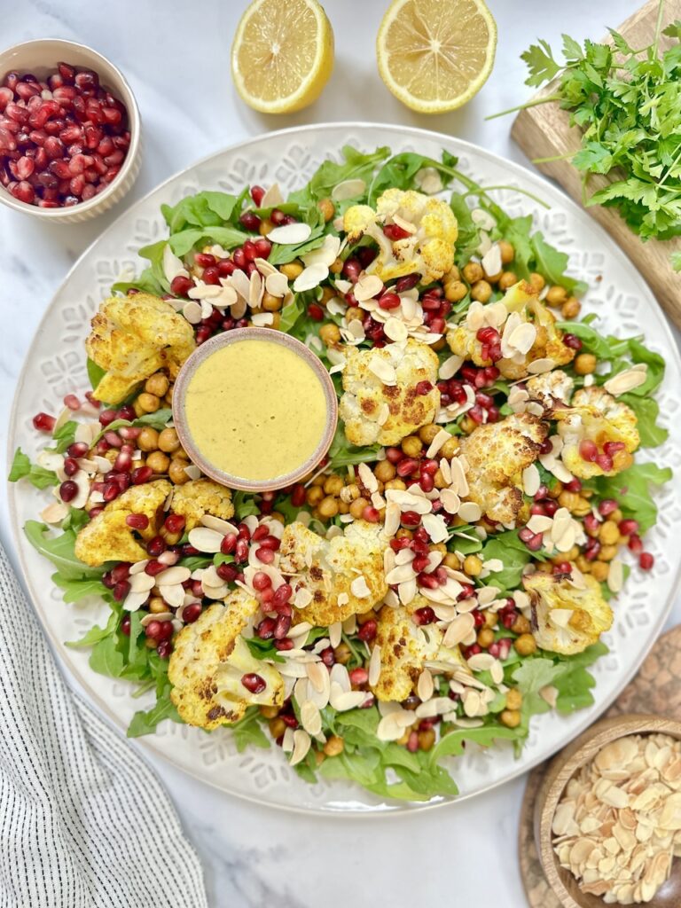 Roasted Cauliflower Salad