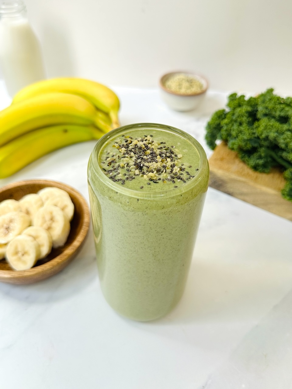 protein green smoothie recipe