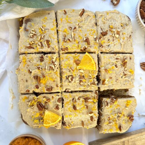 easy vegan pumpkin cake