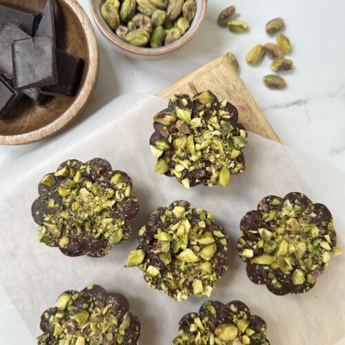 Tahini Pistachio Chocolate