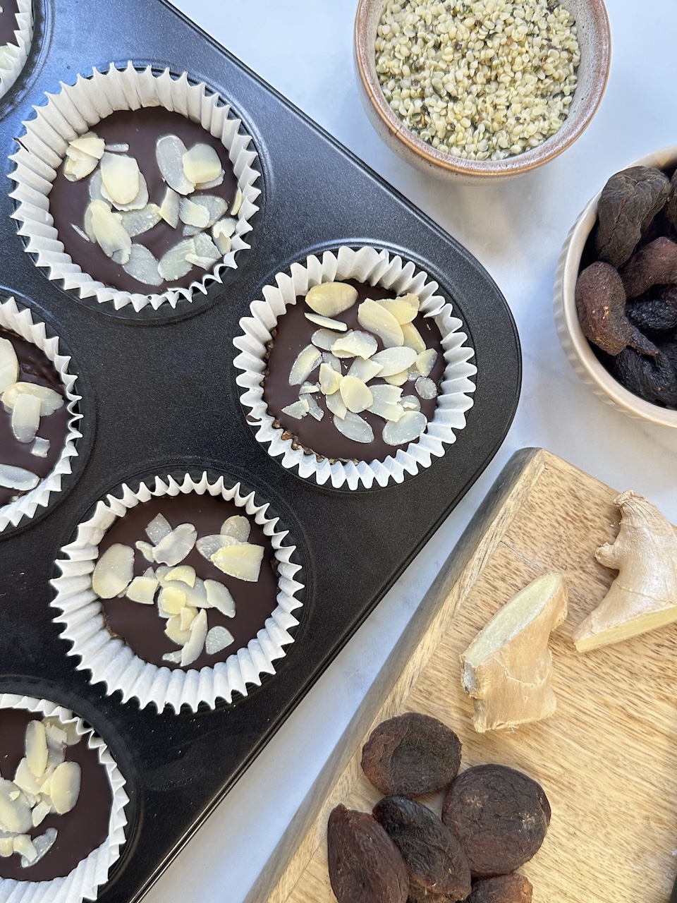 Ginger and Apricot Cups