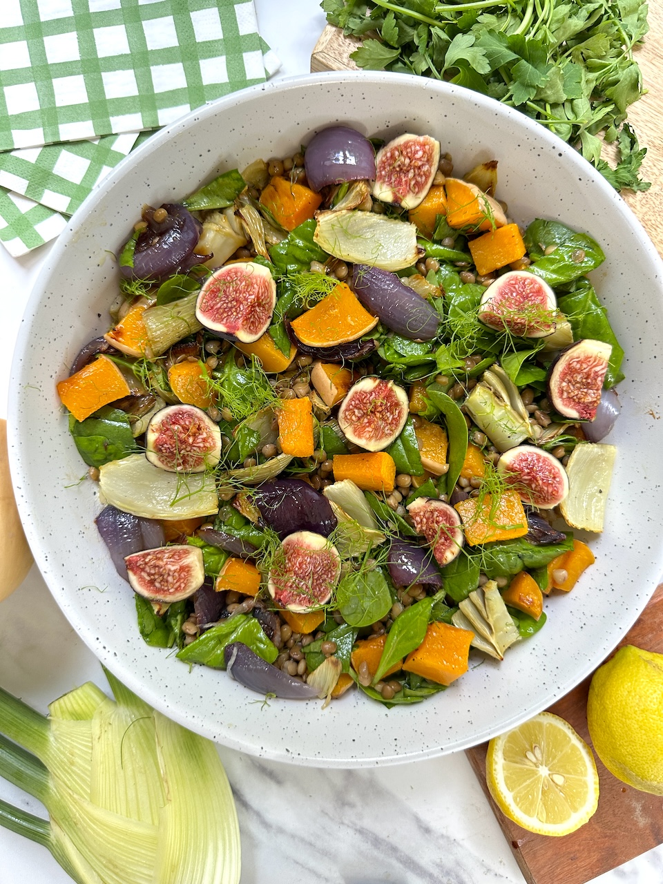 Roasted Fennel & Fig Salad