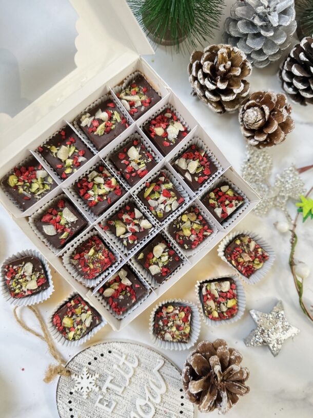 2 Ingredient Chocolate Fudge 