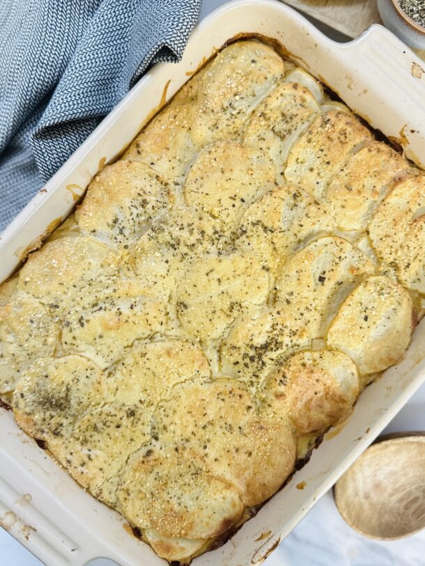 Vegan Dauphinoise Potatoes