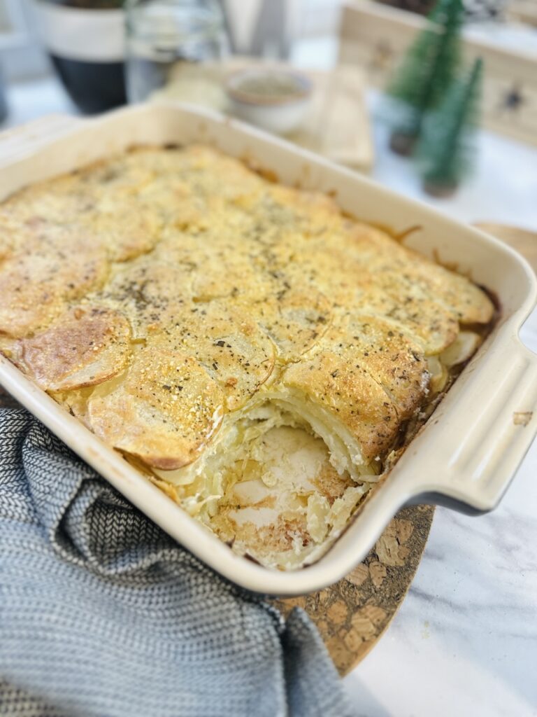 Vegan Dauphinoise Potatoes