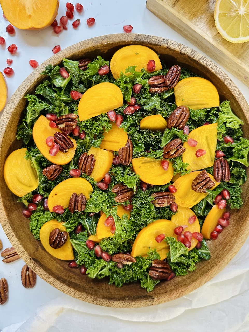 Kale & Persimmon Salad
