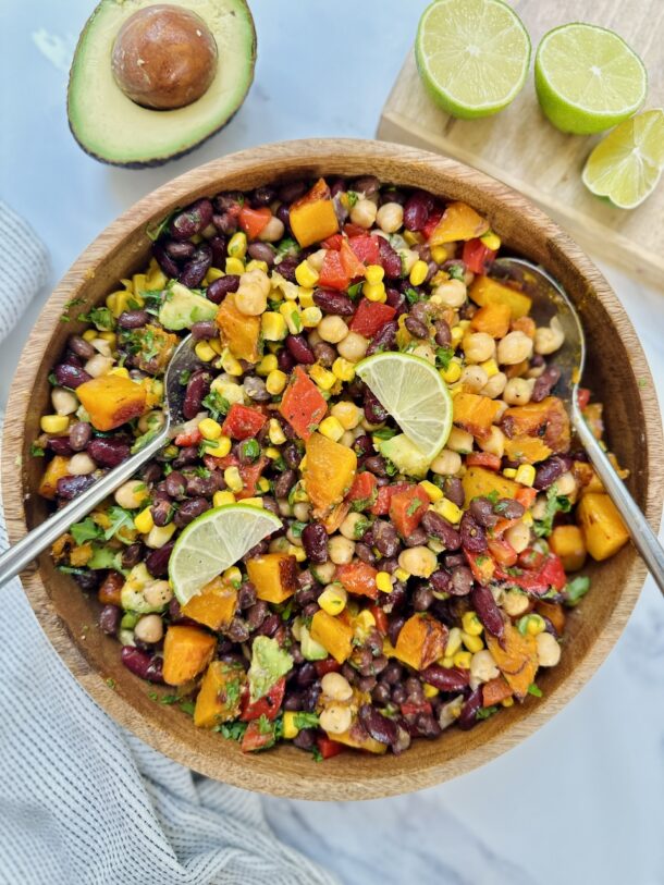 Bean & Chickpea Salad