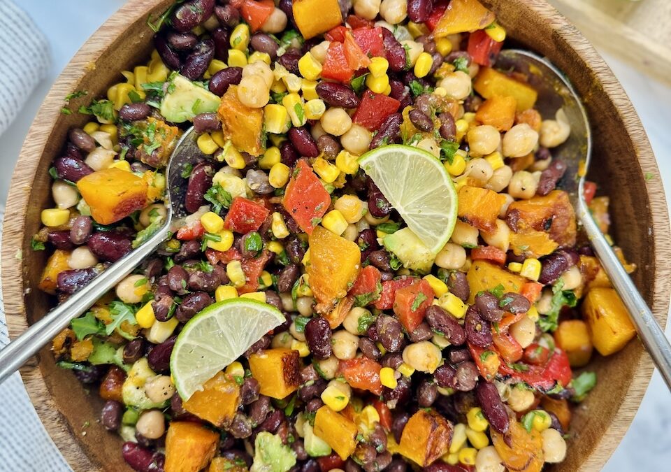 Bean & Chickpea Salad