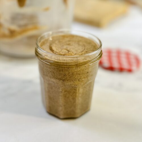 homemade almond butter