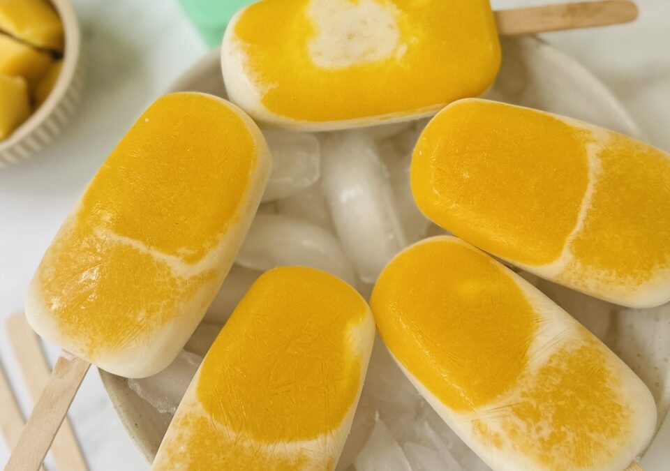 Mango Ice Pops
