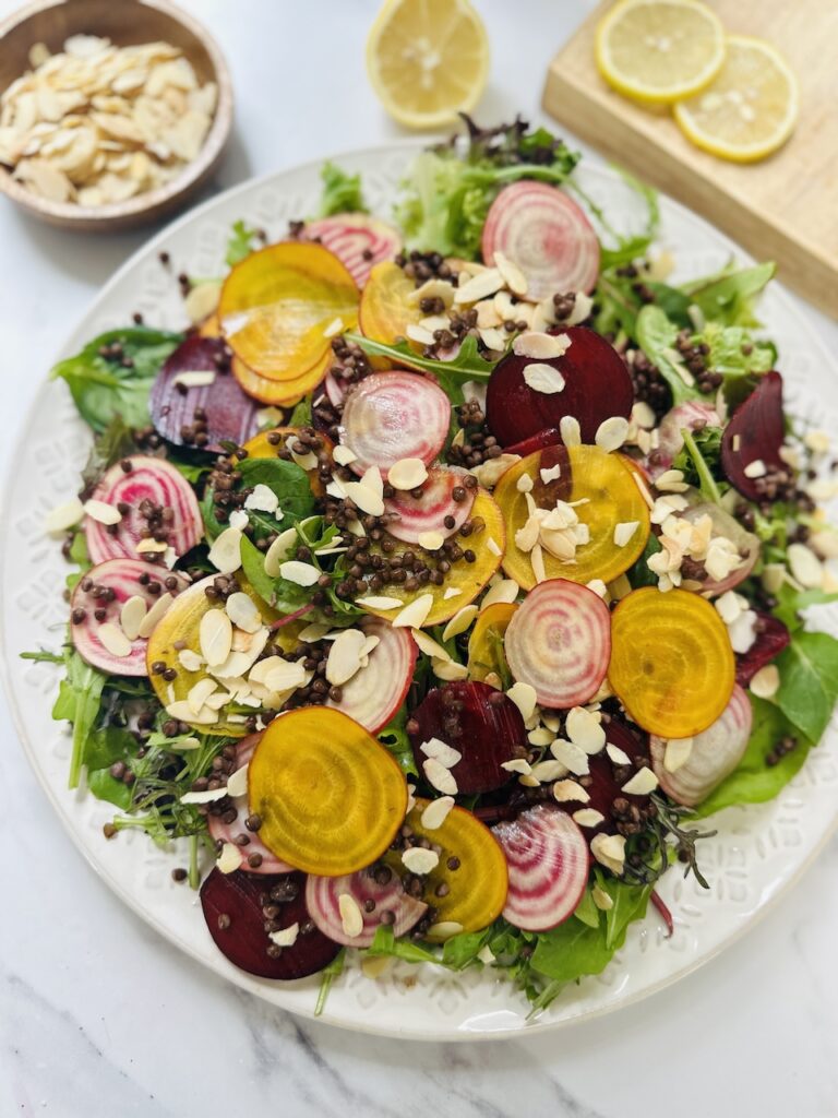 raw beetroot salad