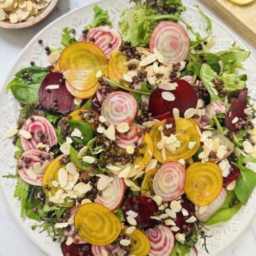 raw beetroot salad
