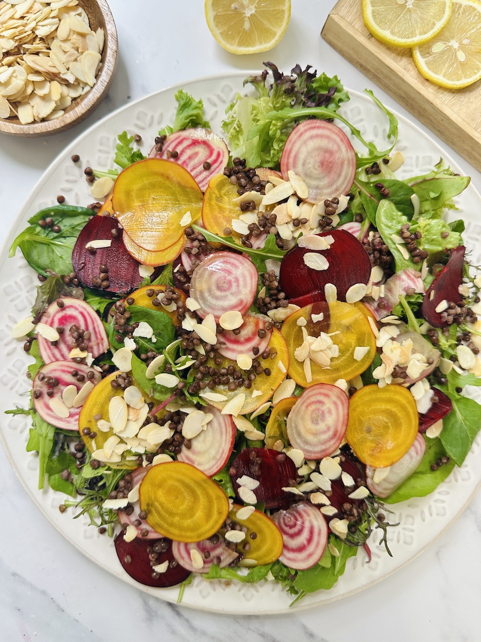 Raw Beetroot Salad