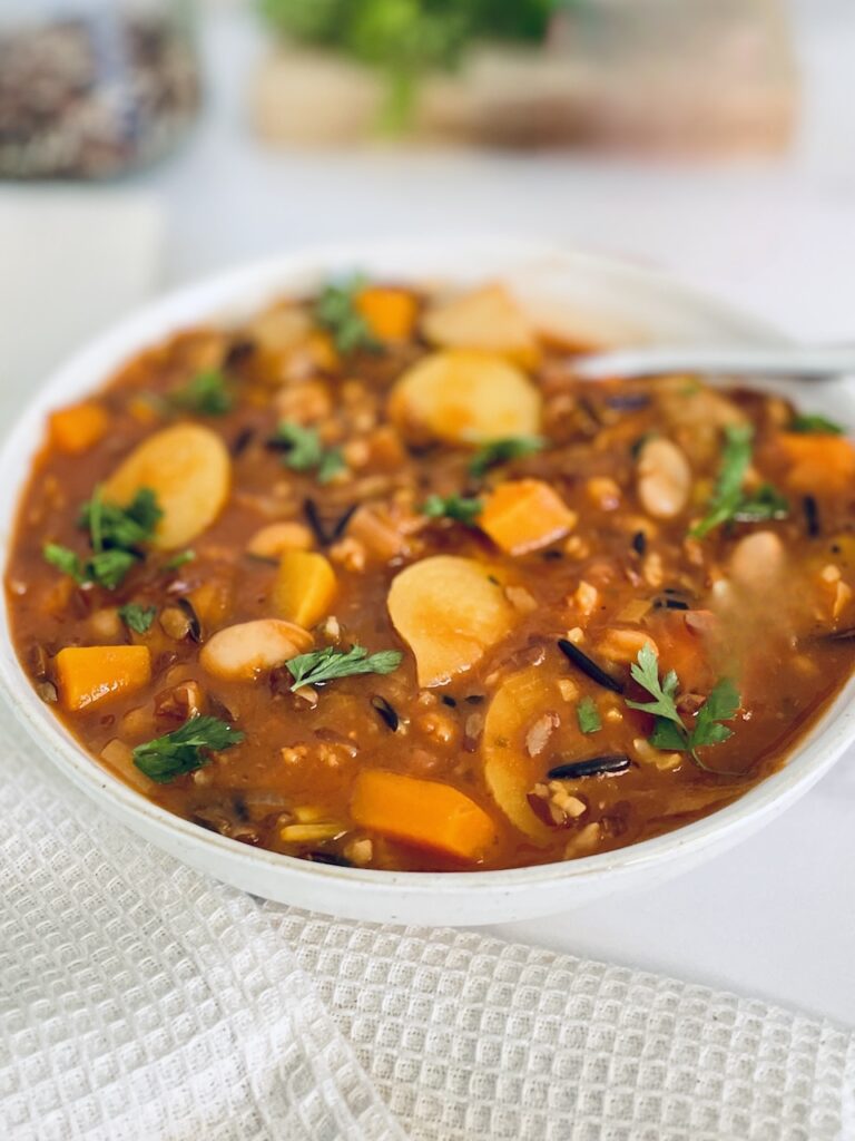 italian wild rice soup