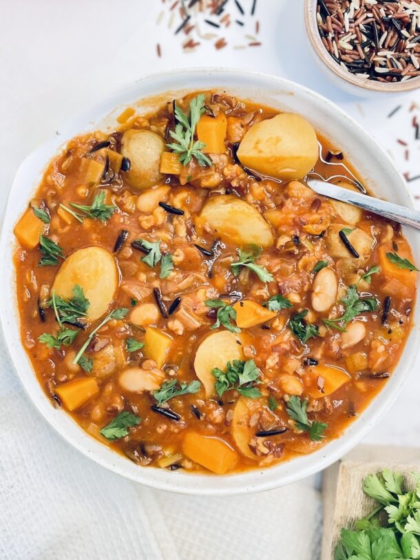 Italian Wild Rice Soup