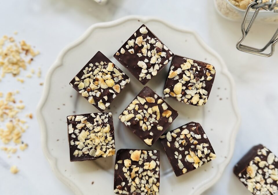 Mini Chocolate Hazelnut Bars