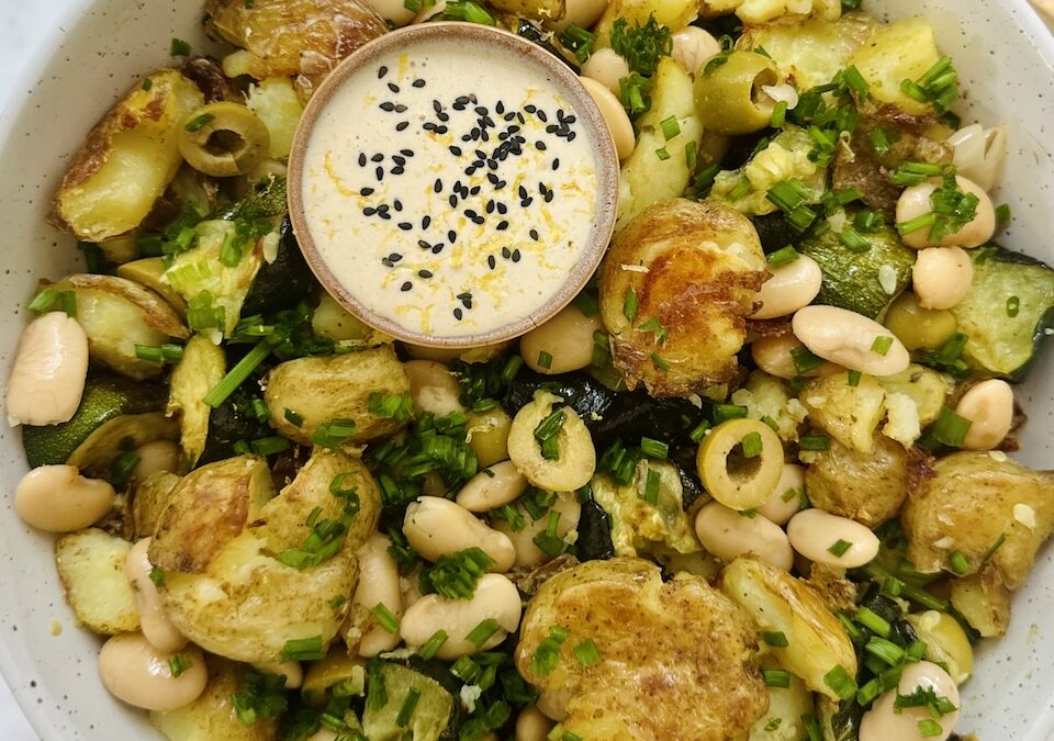 Smashed Potato Salad