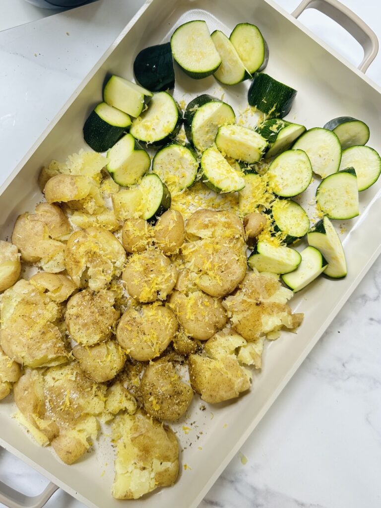 tray bake potato salad