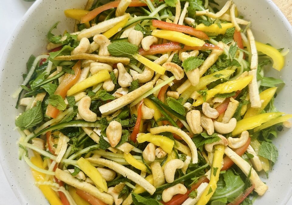 Tofu Mango Salad