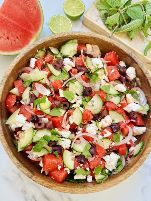 Watermelon Salad with Feta