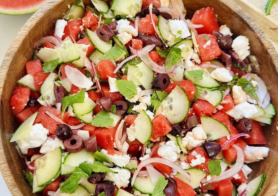 Watermelon Salad with Feta