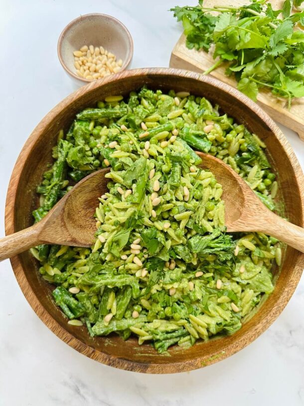Green Goddess Orzo Salad