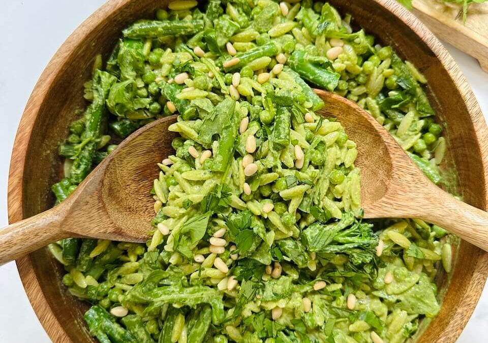 Green Goddess Orzo Salad