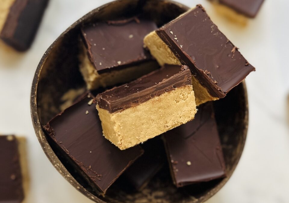 Almond Butter Oat Bars