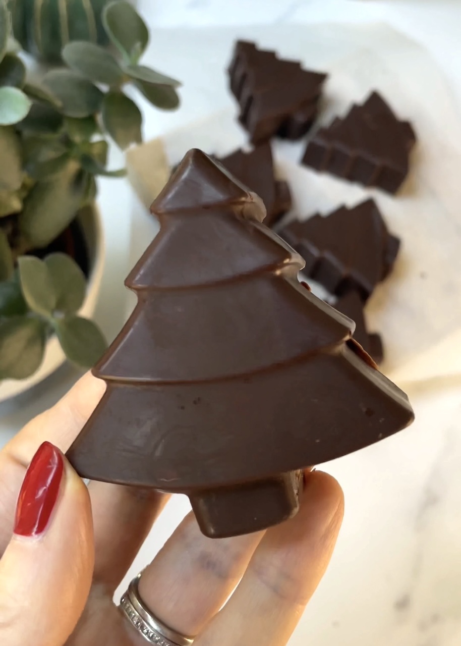 Chocolate Christmas trees