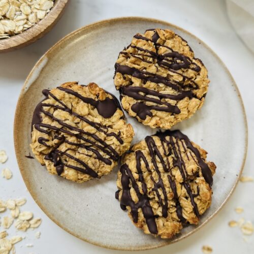 4 ingredient peanut butter cookie on a plate