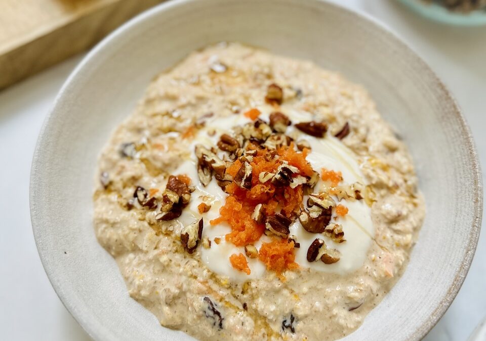 Carrot Cake Overnight Oats
