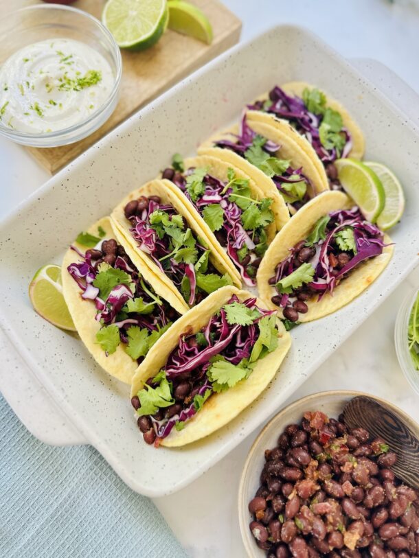 Easy Black Bean Tacos
